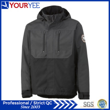 Praticamente moda dois tons poliéster isolamento impermeável casacos (ys113)